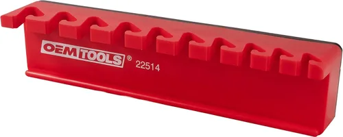 Miniatura 14 de OEMTOOLS 22513 Soporte magnético para llaves y organizador de herramientas, imán sostiene hasta 10 llaves en la mayoría de superficies metálicas