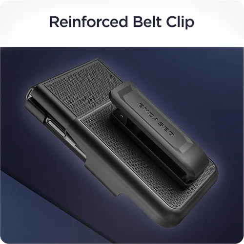 Miniatura 5 de Encased Funda de cinturón para Samsung Galaxy Z Flip 3 con clip de funda serie DuraClip (Z Flip3)