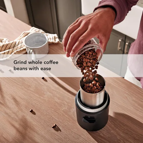 Miniatura 6 de Molinillo de cuchillas inalámbrico KitchenAid Go™ - batería incluida, KBGR111, Negro Mate