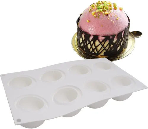 Miniatura 7 de Molde de silicona para chocolate con forma de corazón, accesorios para tartas, moldes de cocina, cubitos de hielo, galletas, pastelería, molde