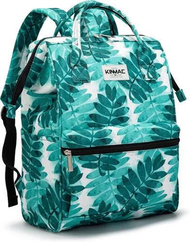 Miniatura 26 de Kinmac Mochila para portátil de estilo abierto para laptop de hasta 15.6 pulgadas, para hombres y mujeres, mochila de viaje al aire libre