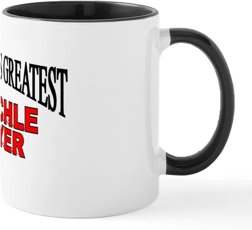 Miniatura 84 de CafePress Euchre Champ Mugs Taza de café de cerámica de 11 oz (11.0 fl oz)