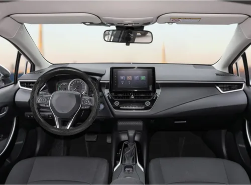 Miniatura 3 de Funda para Volante GIANT PANDA para Toyota, Funda para Volante de Coche para Toyota Highlander Rav4 Corolla Camry, Tamaño Estándar - Gris