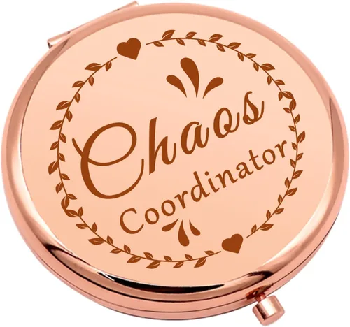 Miniatura 8 de 911 Regalos de operador para mujeres, regalos de agradecimiento, espejo de maquillaje compacto, regalos de despachador 911, despachador