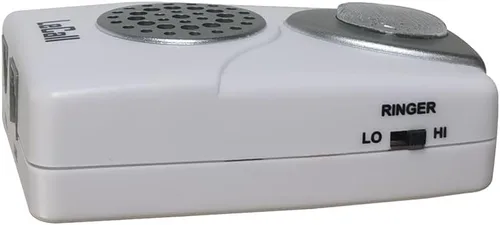 Miniatura 4 de Amplificador de timbre de teléfono/Timbre de teléfono externo/Mejorador de timbre de teléfono para líneas fijas, volumen de timbre ajustable con luz