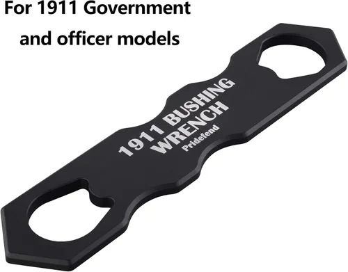 Miniatura 3 de Pridefend Llave multifuncional para 1911, 1911 herramienta de aluminio para limpieza, llave deportiva de acero de uso múltiple