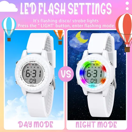 Miniatura 17 de Relojes para niñas y niños, relojes LED impermeables para niños - Los mejores regalos para niños