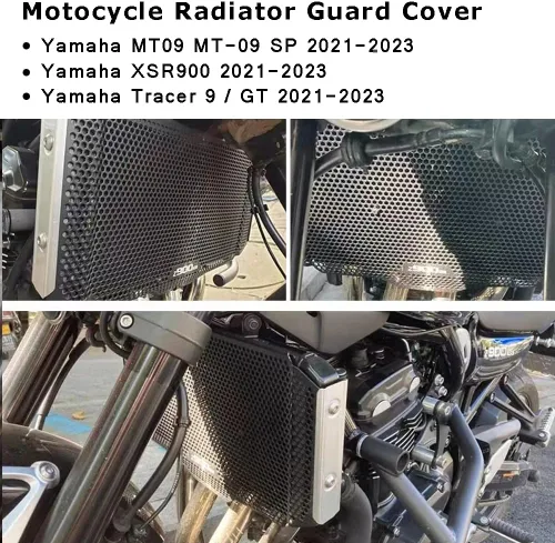 Miniatura 2 de MT09 2021-2023 Cubierta de protección de rejilla de radiador de motocicleta para MT 09 MT-09 SP TRACER 900 GT Tracer 9/GT XSR900 2021 2022 2023