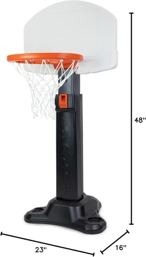 Miniatura 5 de Huplay Rookie - Juego de baloncesto pequeño ajustable