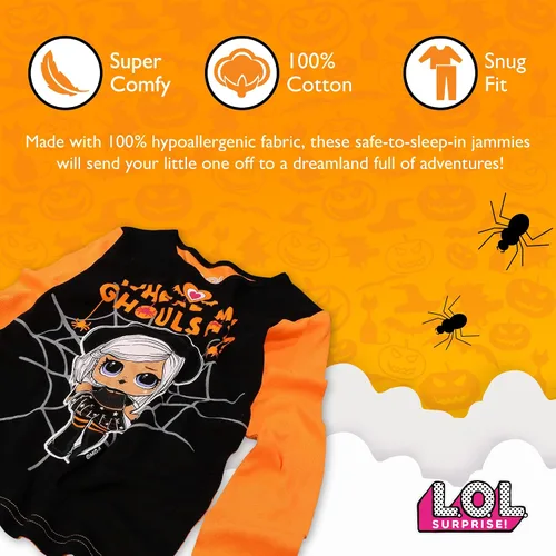 Miniatura 3 de L.O.L. Surprise! Girls' Big Halloween Pajama Set