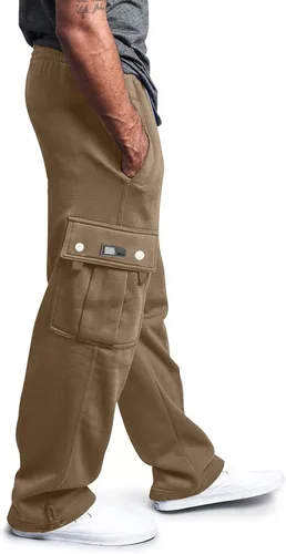 Miniatura 3 de Pantalones cargo para hombre, leggings, pantalones de herramientas, pantalones sólidos casuales para hombre, pantalones de pierna recta