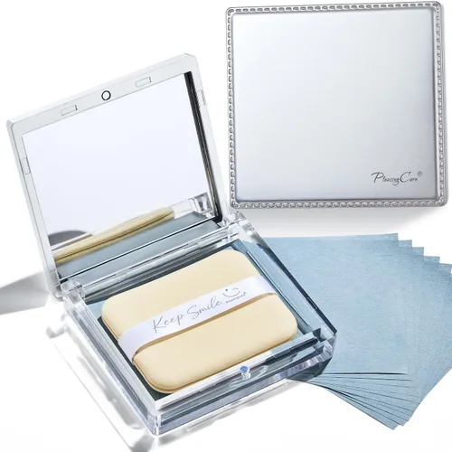 Miniatura 9 de Pañuelos naturales absorbentes de grasa facial, hojas de papel para eliminar manchas de grasa facial Bambú-Carbón vegetal