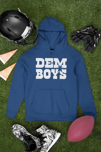 Miniatura 2 de Expression Tees Dem Boys Dallas Football Infant One-Piece Bodysuit, Soft Cotton