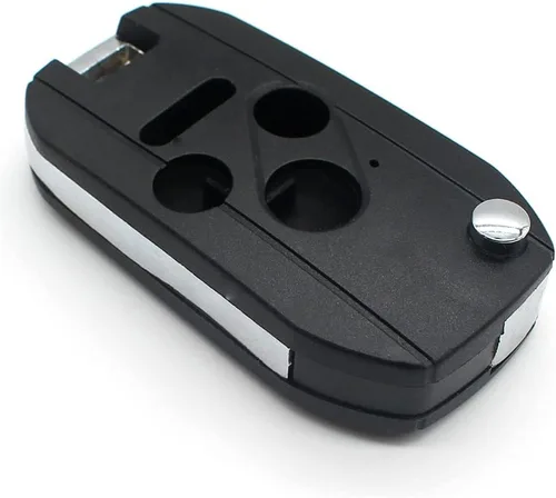 Miniatura 2 de Funda para llaves de coche con 4 botones, plegable y compatible con Honda Civic Accord CRV Fit Pilot