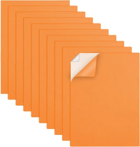Miniatura 8 de MEARCOOH Hojas de Espuma Autoadhesivas, Blancas de 9x12 Pulgadas 2mm Papel de Espuma EVA Adhesivo para Manualidades Fabricación de Tarjetas Marcos