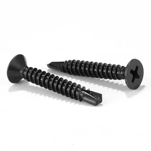 Miniatura 10 de Tornillos de chapa metálica #8 x 3/4 pulgadas, 100 unidades de acero inoxidable 410 tornillos autorroscantes rápidos de acero inoxidable 410