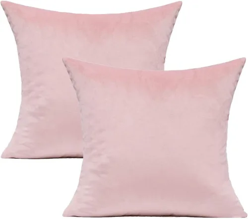 Miniatura 19 de Fundas de almohada de terciopelo de 16 x 16 pulgadas, color negro, fundas de almohada decorativas para sofá, fundas de almohada suaves, sólidas