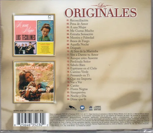 Miniatura 2 de LOS TECOLINES VOL.1 (EDICION LIMITADA) 2 EN 1 "LOS ORIGINALES PEERLESS,EL RESCATE DE LA BUENA MUSICA.