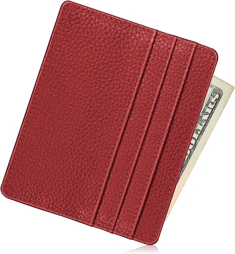 Miniatura 146 de Fintie Billetera delgada y minimalista para bolsillo frontal, con bloqueo RFID, tarjetero y ventana de identificación, para hombre o mujer