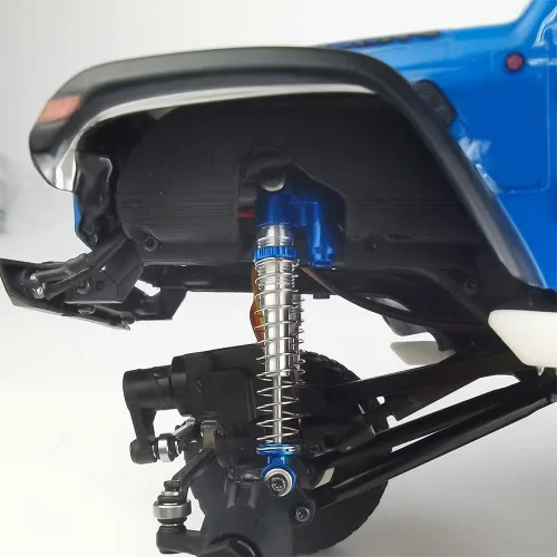 Miniatura 7 de RCLions Amortiguador ajustable de 1.693 in RC amortiguador para todas las mejoras de auto de oruga RC 1:24 (negro)