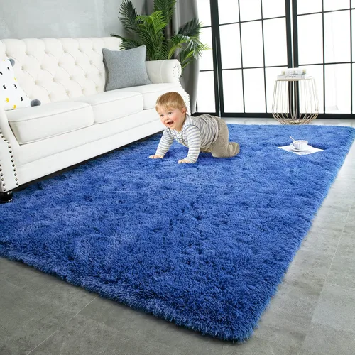 Miniatura 22 de TWINNIS - Alfombras muy suaves de pelo largo para interiores de 3 x 5 pies. Modernas alfombras de áreas de felpa para sala de estar, dormitorio