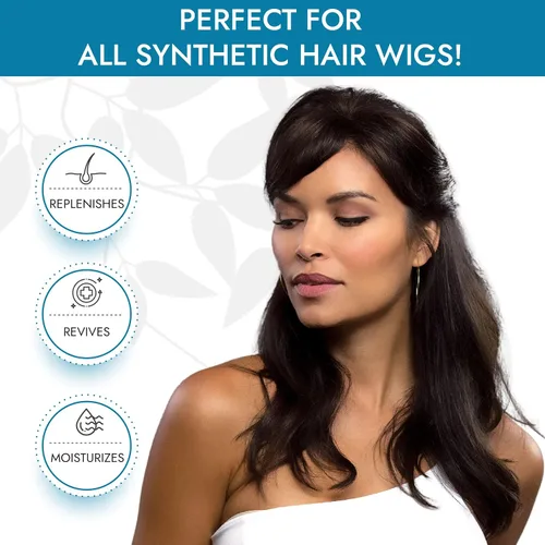 Miniatura 3 de Rene of Paris Acondicionador de cabello para pelucas sintéticas, extensiones de cabello y accesorios (8 oz)