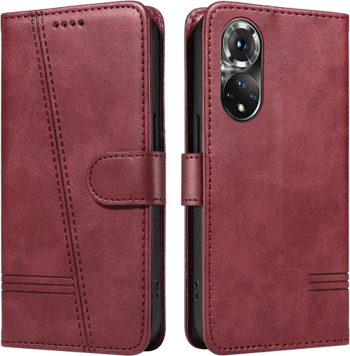 Miniatura 150 de Funda con tapa para Huawei Nova Lite 3, protección de 360 grados, a prueba de golpes, de piel sintética, con función atril y 3 ranuras