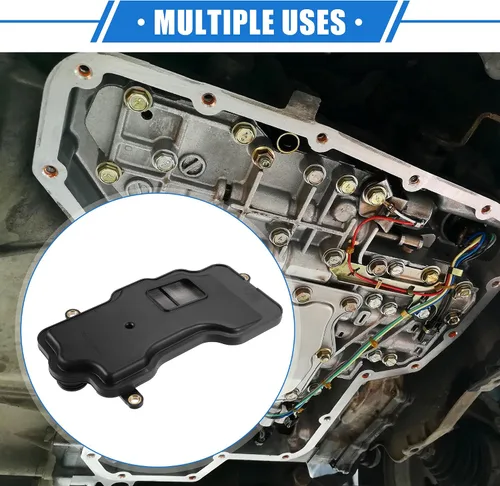 Miniatura 2 de Filtro de transmisión automática compatible con Subaru Forester 2.5L 2009-2013, filtro de transmisión de motor negro de plástico duradero