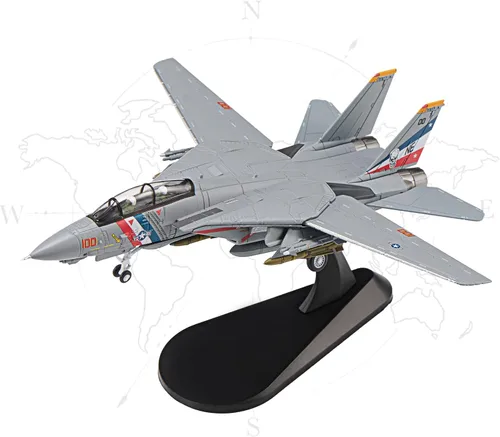 Miniatura 7 de E-3 Sentry - Aviones fundidos a presión a escala 1/200 USAF AWACS Modelo de avión de metal para coleccionista, entusiasta de la aviación