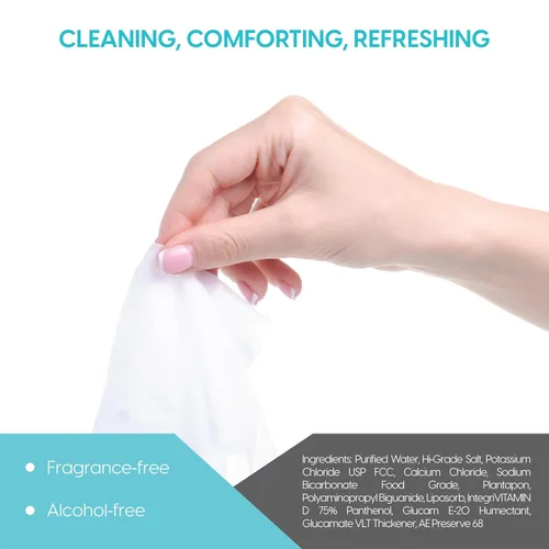 Miniatura 5 de Toallitas transparentes para párpados C prehumedecidas para ojos secos, limpieza de párpados sin enjuague, toallitas de viaje envueltas