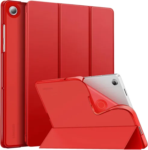 Miniatura 22 de MoKo Funda compatible con Samsung Galaxy Tab A7 Lite de 8.7 pulgadas 2021 (SM-T225/T220/T227), funda inteligente delgada y ligera con triple soporte
