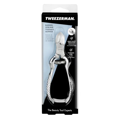 Miniatura 6 de Tweezerman LTD - Pinza de uñas de acero inoxidable con resorte de barril