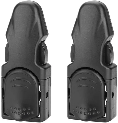 Miniatura 9 de Alomejor Keep Diving - Correa de repuesto para buceo, material de policarbonato, negro, liberación rápida, para esnórquel y natación, 1 par