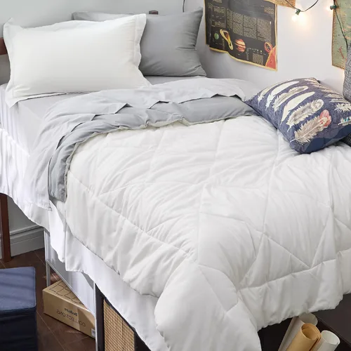 Miniatura 24 de Bedsure Juego de edredón California King - 7 piezas reversibles de ropa de cama azul marino, juego de cama tamaño California King para todas las 02