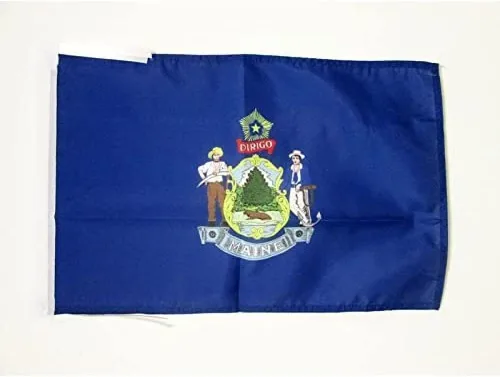 Miniatura 220 de Bandera de México AZ FLAG, 45.7 x 30.5 cm, con cordones - Pequeñas banderas mexicanas de 30 x 45 cm - Bandera de 45.7 x 30.5 cm