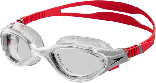 Miniatura 8 de Speedo Biofuse 2.0 - Gafas de natación unisex para adultos Amonita Azul/Blanco/Rojo/Azul