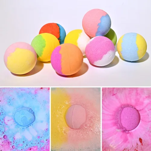 Miniatura 3 de Bombas de baño para niños con juguetes en el interior para niñas y niños, paquete de 30 bombas de baño de regalo con sorpresa, bolas de baño