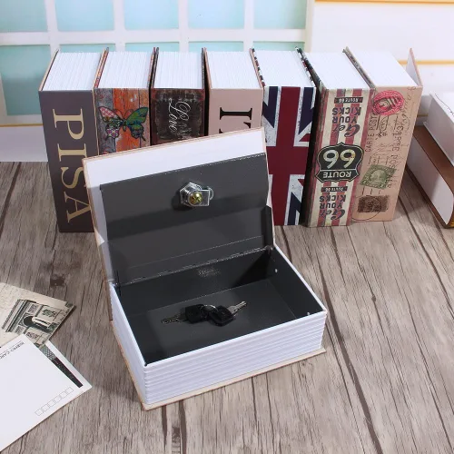 Miniatura 3 de Caja de seguridad secreta de libro de diccionario, caja de depósito oculta, caja de dinero oculta, caja de dinero, caja de seguridad para joyas