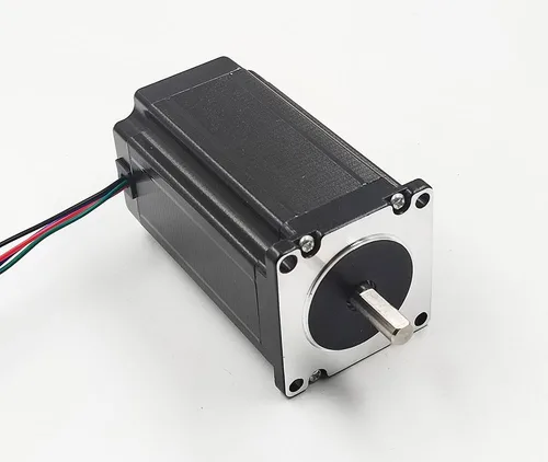 Miniatura 4 de Nema 23 Motor paso a paso 4.2A 3.0Nm (425oz.in) Longitud de 3.937 in con eje de 0.315 in para enrutador de torno de molino CNC