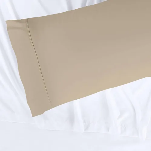 Miniatura 9 de Juego de sábanas de algodón de 600 hilos tamaño Queen dividido para base de cama ajustable, juego de sábanas de 4 piezas con bolsillo profundo