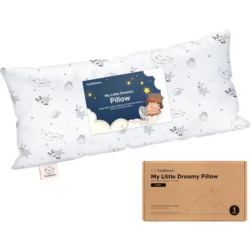 Miniatura 26 de Almohada Mini para Niños Pequeños con Funda - 9x13 My Little Dreamy Almohada de Viaje para Niños para Dormir, Cama de Niños, Pequeña, Minúscula