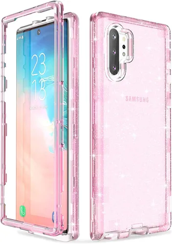 Miniatura 11 de ULAK Funda para Galaxy Note 10 Plus 5G, elegante funda protectora de TPU suave para Samsung Galaxy Note 10 Plus 5G (2019), purpurina transparente