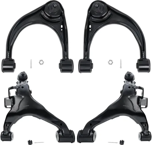 Miniatura 105 de Detroit Axle - AWD Kit de brazos de control delanteros de 4 piezas para Chrysler 300 2005-2023 Dodge Charger 2017-2023 Challenger 2017-2023, 2