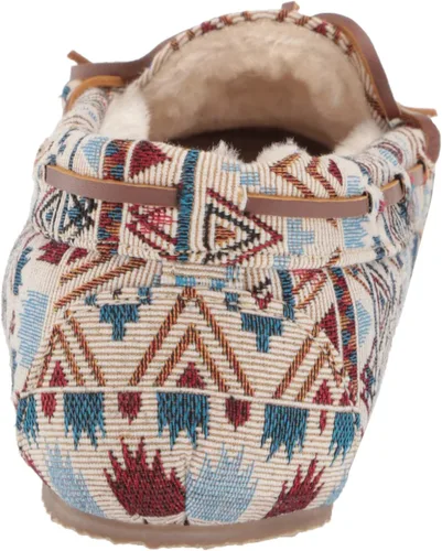 Miniatura 3 de Minnetonka - Pantuflas Cally de pelo sintético para mujer
