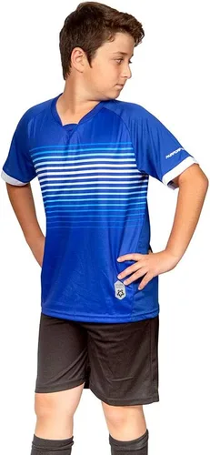 Miniatura 2 de Camiseta de fútbol para niños de primera calidad, uniforme de entrenamiento de equipo deportivo edades de 6 a 12 años camisas deportivas