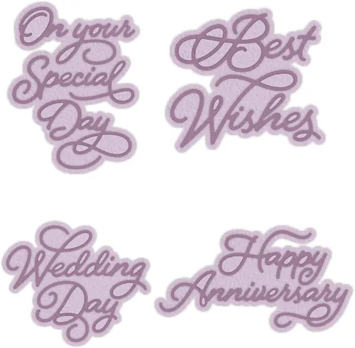 Miniatura 10 de 2 troqueles de corte de metal para tarjetas alfabetos, letras de metal para álbumes de recortes, manualidades, plantillas de grabado en relieve