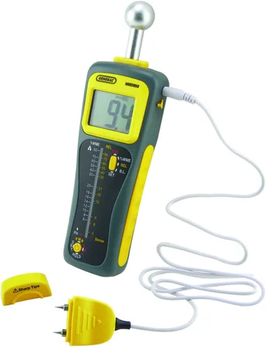 Miniatura 3 de General Tools Medidor de humedad MMD950 - Sensor de humedad e higrómetro digital AcuRite con monitor interior y escala de confort (01083M) medidor