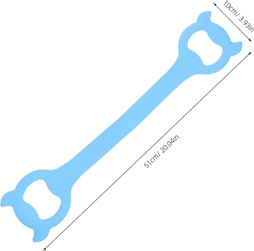 Miniatura 2 de Banda de resistencia resistente para mujeres, correa elástica para yoga, portátil, equipo de fitness en casa para entrenamiento de cuerpo completo