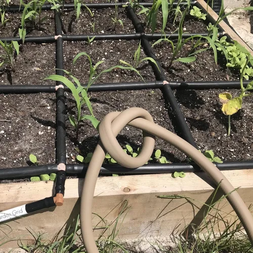 Miniatura 5 de Garden In Minutes Extensión de manguera de jardín corta de 7 pies, resistente a torceduras, segura para agua potable