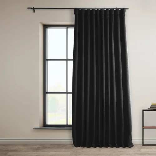 Miniatura 41 de HPD Half Price Drapes - Cortinas de lino sintético para sala de estar (2 paneles) - 100 pulgadas de ancho x 84 pulgadas de largo - Cortinas
